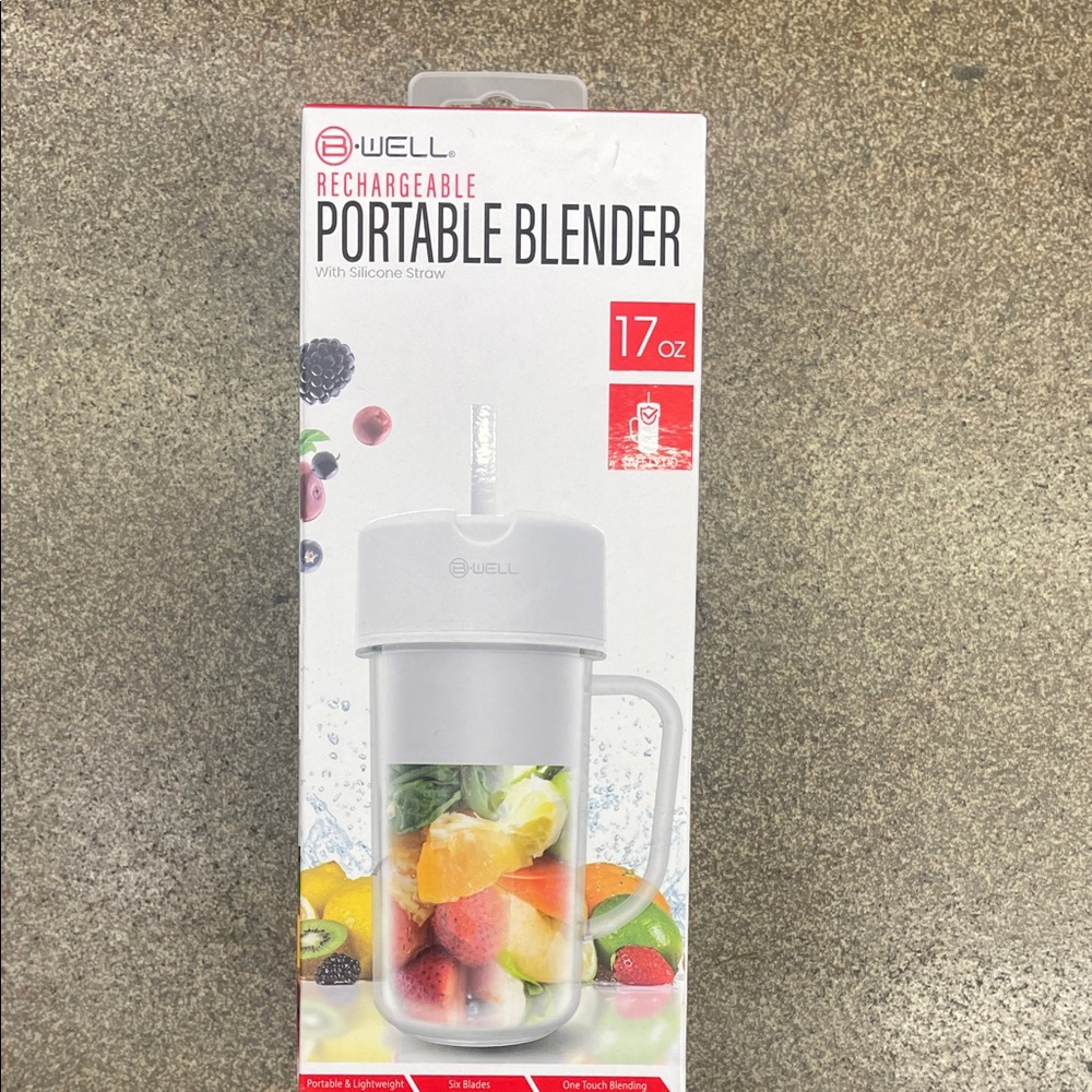 Wella Rechargeable Portable Blender - White